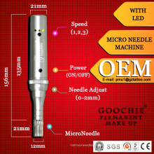 Derma Needling Machine con LED / Microneedle máquina con LED